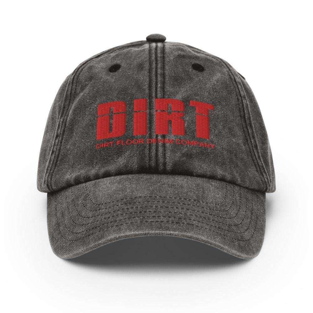 Dirt Floor Apparel Vintage Hat Dirt Floor Denim Company