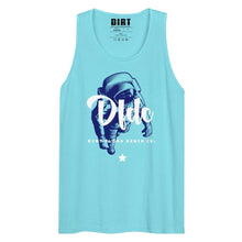 Load image into Gallery viewer, Men’s &quot;My Space&quot; tank top  Dirt Floor Denim Company Pacific Blue S 
