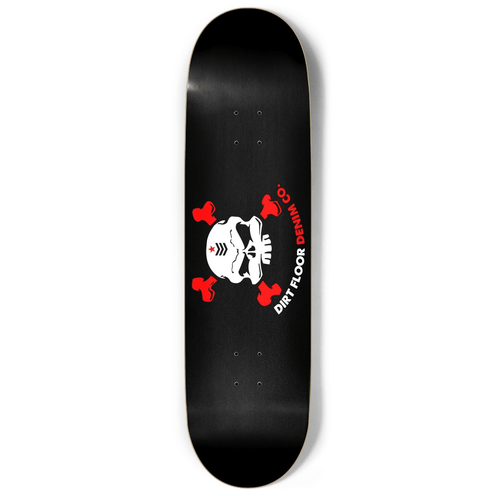 Skull Kandy 2 Skateboard Dirt Floor Skate Team   